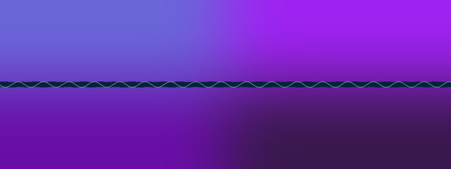 Abstract neon gradient wavy line pattern background image.