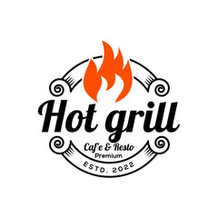 Logo design illustration Hot Girl Logo Templates