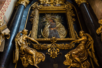 basílica de Santa María -iglesia de la Asunción de la Santísima Virgen María-, estilo gotico,Cracovia,Polonia,  eastern europe