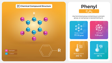 Phenyl Properties and Chemical Compound Structure