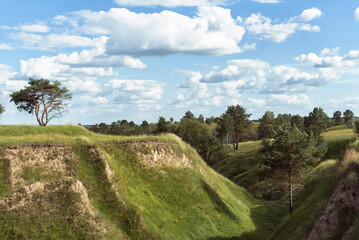 Wild landscapes in west Europe