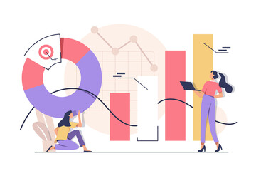 Investment and Analysis Money Cash Profits Metaphor,Employee or Manager Making Investing Plans