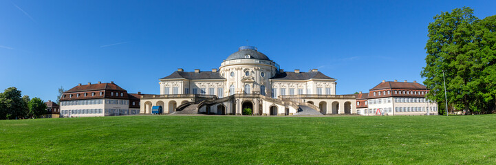 Fototapeta na wymiar Stuttgart Solitude Castle architecture panorama travel in Germany