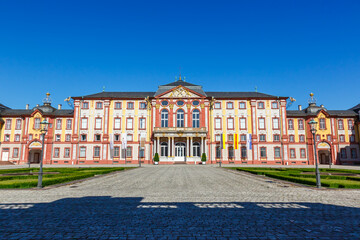 Bruchsal Castle palace baroque architecture travel in Germany