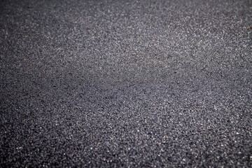 close up of asphalt road texture