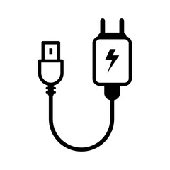 Charger vector icon