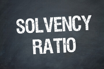 Obraz premium Solvency Ratio