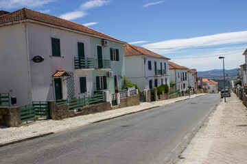 Fototapeta na wymiar Residential quarter Covilha, Portugal