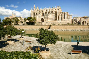 Catedral de Mallorca ,siglo. XIII a siglo.XX).Palma.Mallorca.Islas Baleares. España.