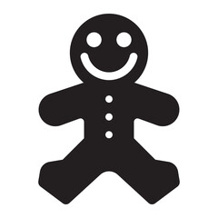 Isolated Christmas Glyph Icons SVG Free Vector Graphic