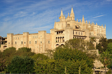 Catedral de Mallorca ,siglo. XIII a siglo.XX .Palma.Mallorca.Islas Baleares. Spain.