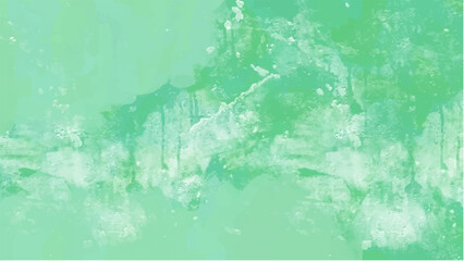 Green watercolor background for your design, watercolor background concept, vector.