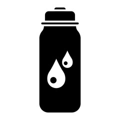 Isolated Travel and Holiday Glyph Icons SVG Free Vector Graphic