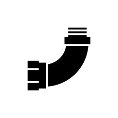 Isolated Pipe and Plumbing Glyph Icons SVG Free Vector Graphic