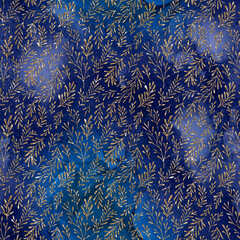 Glitter leave texture, Blue Texture, Ocean Texture