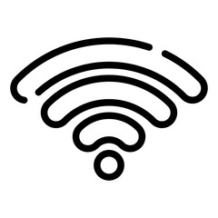 Isolated Computer Peripheral Line SVG Free Vector Graphic