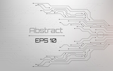 futuristic abstract background. Server, internet, speed. Futuristic tunnel HUD. Motion graphics for an abstract data center .vector illustrator,eps10,wireframe,white background