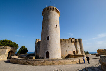 castillo de Bellver, Palma, Mallorca, balearic islands, Spain