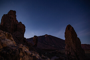 Obraz premium Teide Night Sky