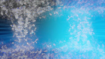 Abstract neon grunge border background image.