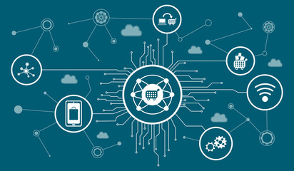 Concept of online shopping