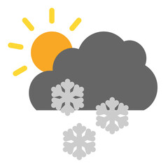 Isolated Weather Icons SVG Free Vector Graphic