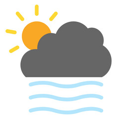 Isolated Weather Icons SVG Free Vector Graphic