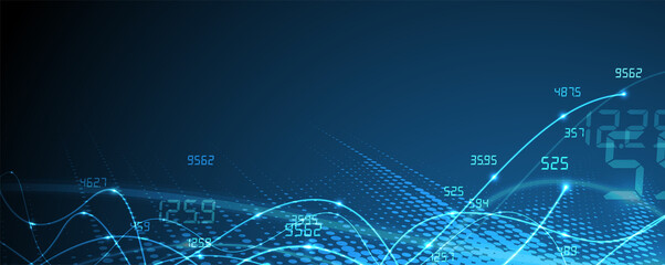 Neural network concept. Connected cells with links. High technology process. Abstract background