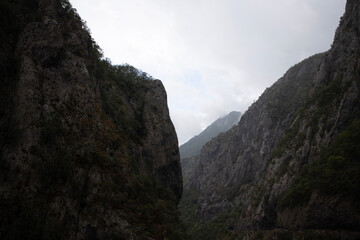 view in the mountains