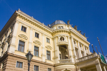 Fototapeta na wymiar National Theatre in Bratislava