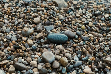 stones on the beach
