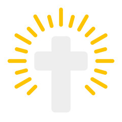 Isolated Happy Easter Icons SVG Free Vector Graphic