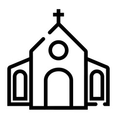 Isolated Happy Easter Line SVG Free Vector Graphic