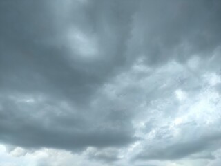 Obraz premium storm clouds timelapse