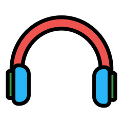 Isolated Online Learning Color Line SVG Free Vector Graphic