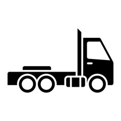 Isolated Transportation Glyph Icons SVG Free Vector Graphic