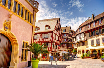 Fototapeta premium Colmar, France, HDR Image