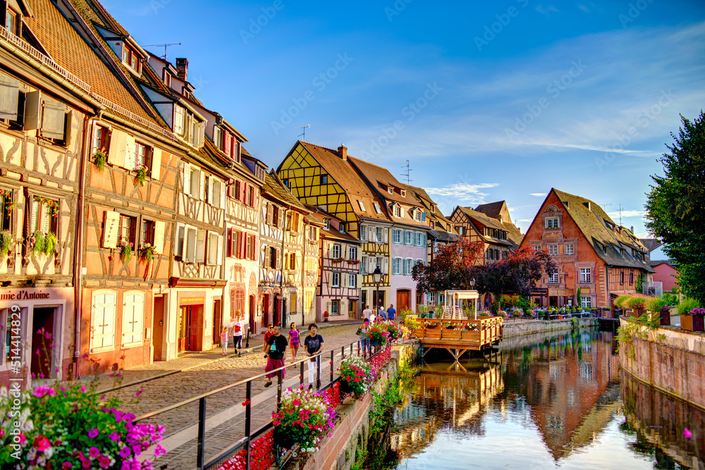 Wall mural colmar, france, hdr image