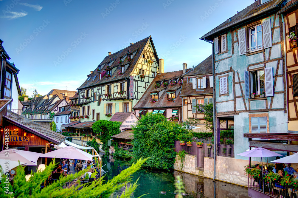 Wall mural colmar, france, hdr image