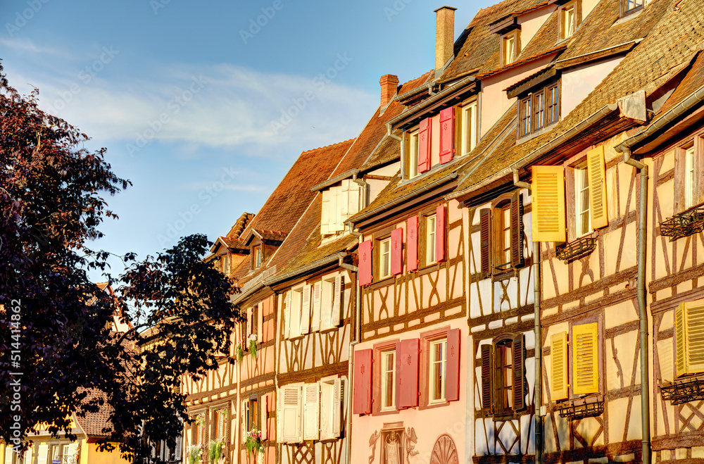 Wall mural colmar, france, hdr image