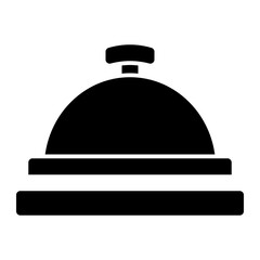 Isolated Hotel Glyph Icons SVG Free Vector Graphic