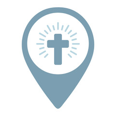 Isolated Map Pin Location Icons SVG Free Vector Graphic