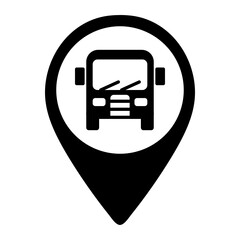 Isolated Map Pin Location Glyph Icons SVG Free Vector Graphic