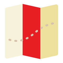 Isolated Map and Location Icons SVG Free Vector Graphic