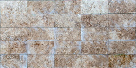 Wall and floor made of marble material, background image.