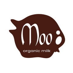 brown milk logo design