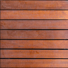 Wall and floor made of wood material, background image.