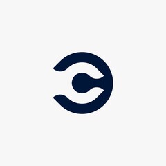 letter C logo design