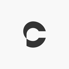 letter C logo design