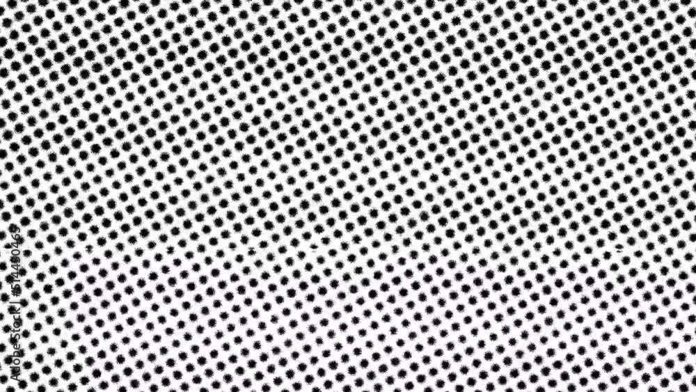 Poster dots flickering and scratching slowly with changing loop abstract motion background
